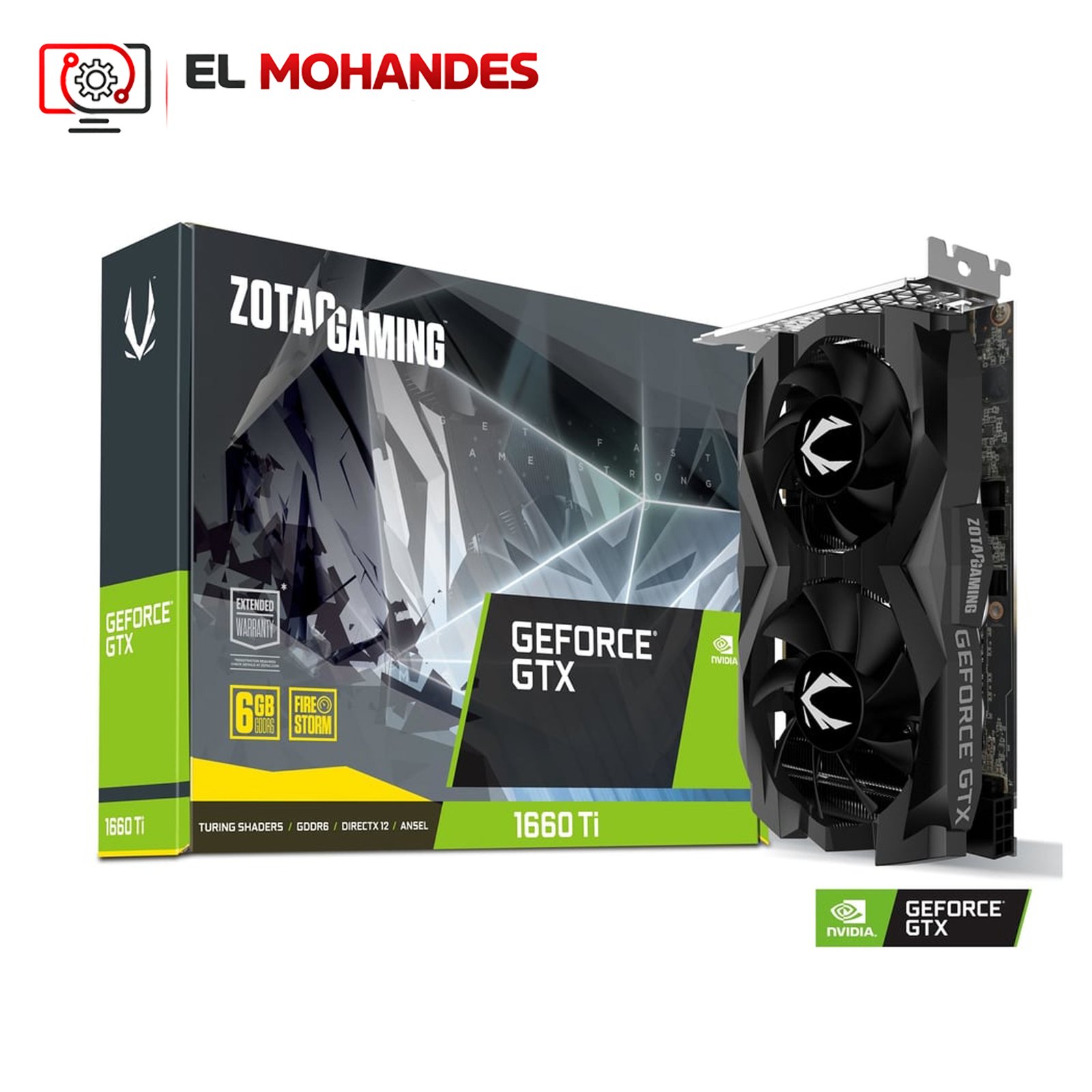 ZOTAC GAMING GeForce GTX 1660 Ti 6GB